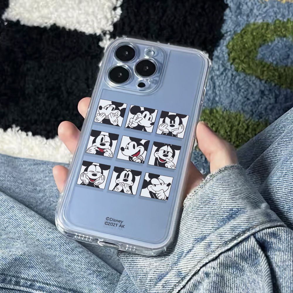 ✅Ốp Điện Thoại Mềm Chống Sốc Họa Tiết Chuột Mickey Cho Iphone 12136In plus14pro11 2QBC 78 max