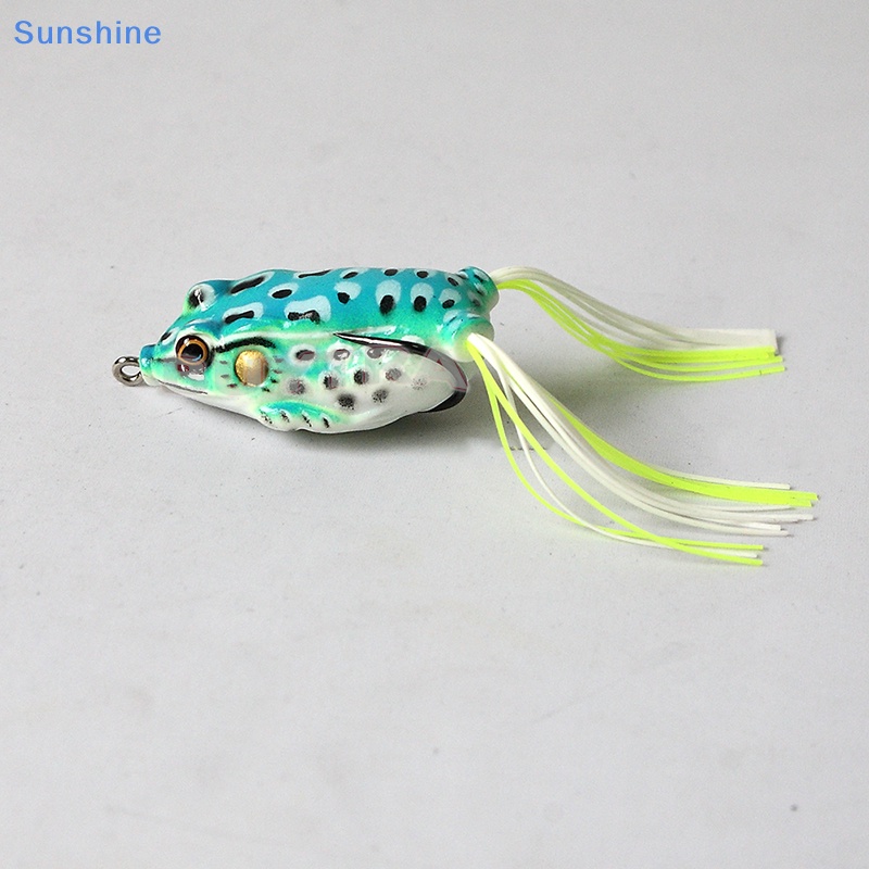 Set 5 Mồi Giả Nhử Cá Bằng Nhựa Mềm Thiết Kế Lỗ Gắn Kèm Móc Câu Tiện Dụng