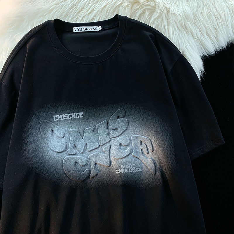 Áo Thun Tay Ngắn Chất Liệu 100% Cotton Cao Cấp Thời Trang Theo Phong Cách Hàn Quốc Cho Nữ