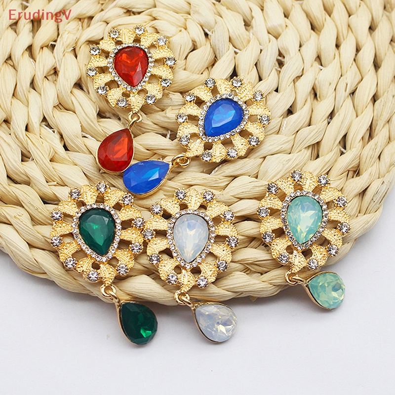 Trâm Cài Áo Hình Giọt Nước Đính Đá Sáng Tạo DIY