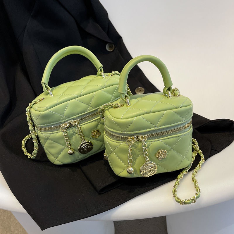 Túi Đeo Chéo Dây Rút Hình Que Kem Đính Kim Cương Thời Trang Cho Nữ