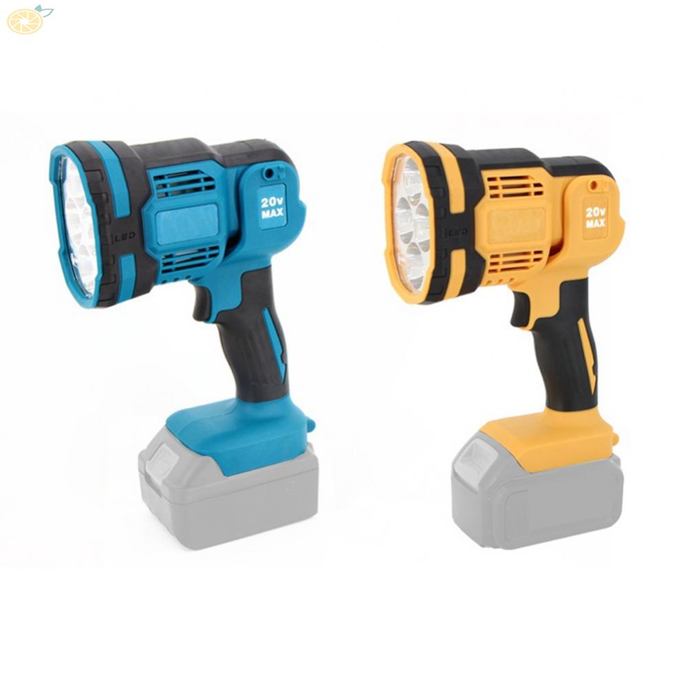 【VARSTR】Cordless LED Light Work Lighting 18V Battery 90°rotation Cordless LED Emergency