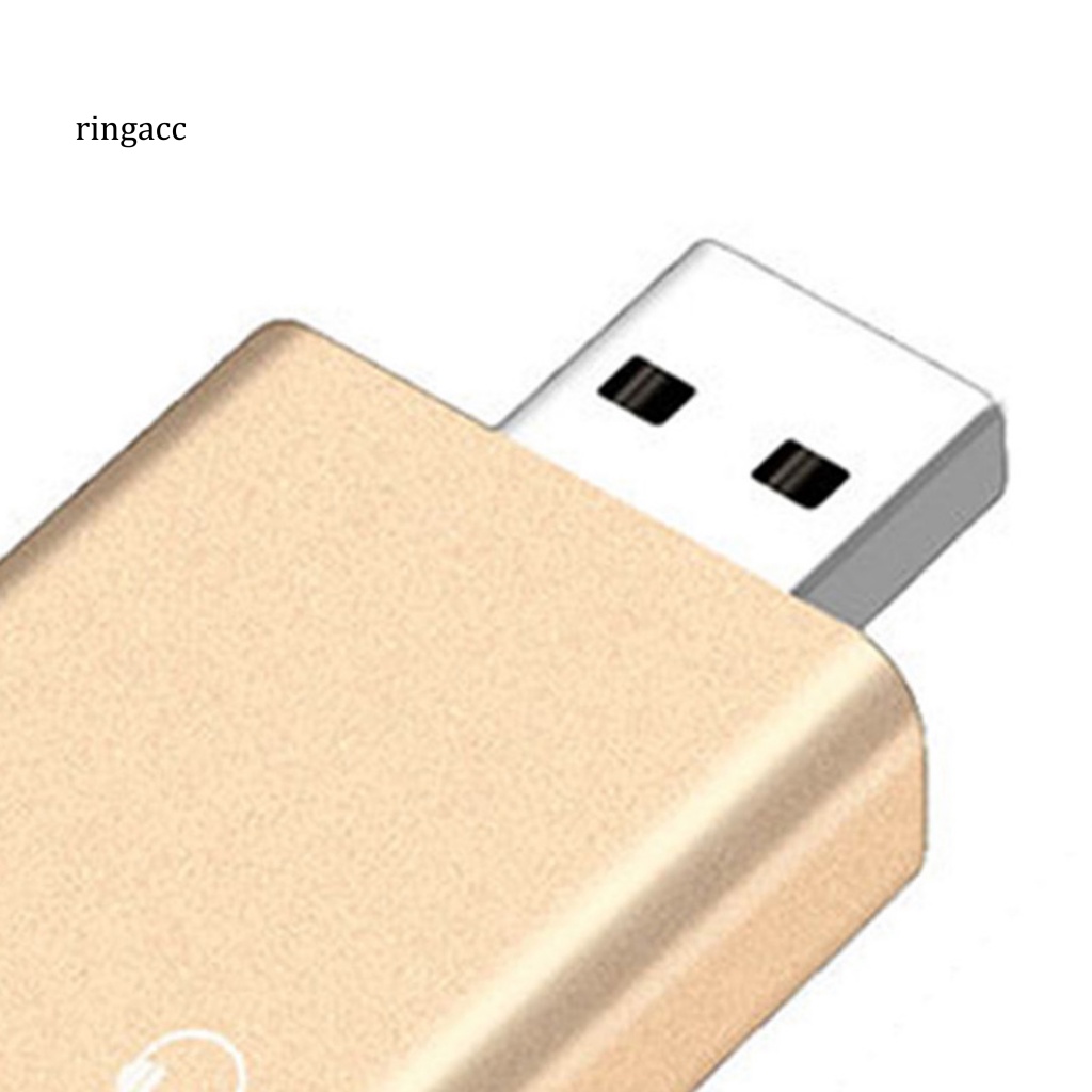 Thẻ Âm Thanh Chuyển Đổi Giao Diện USB Độ Trung Thực Cao Cho Máy Tính