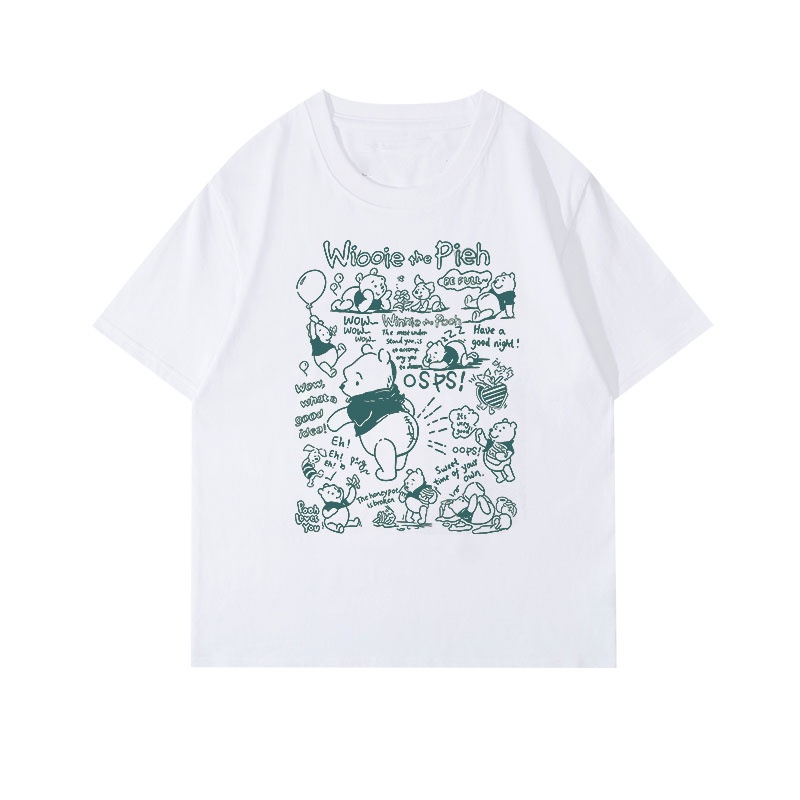 NRVP Áo Thun 100% Cotton Tay Ngắn Phong Cách Hàn Quốc Mới