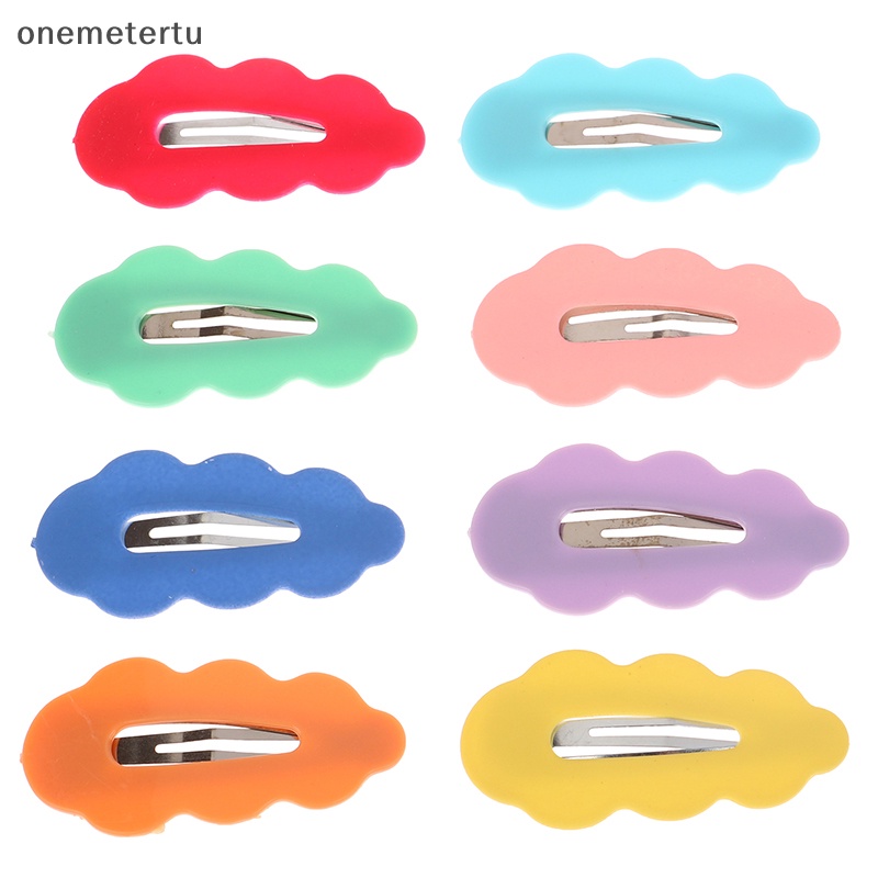 Set 10 Kẹp Tóc Màu Nhám Phong Cách Hàn Quốc Cho Nữ