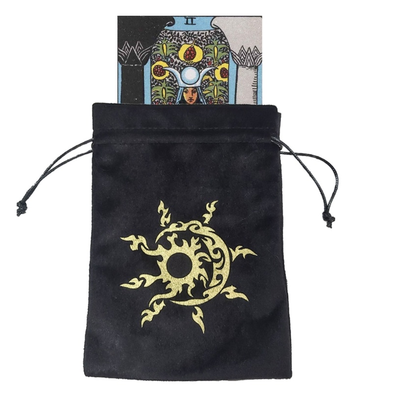 Túi Dây Rút Mini Đựng Thẻ Bài Tarot / Trang Sức Tiện Dụng