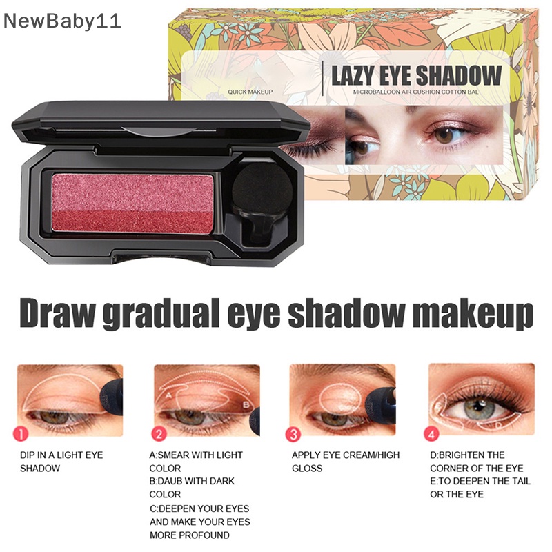 1 Bảng Phấn Mắt Hai Màu Kim Tuyến Lấp Lánh