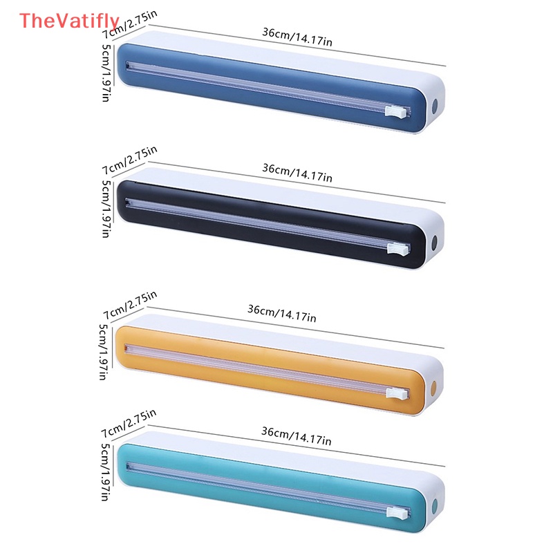 Hộp Đựng Màng Bọc Thực Phẩm Từ Tính Kèm Đồ Cắt Phim