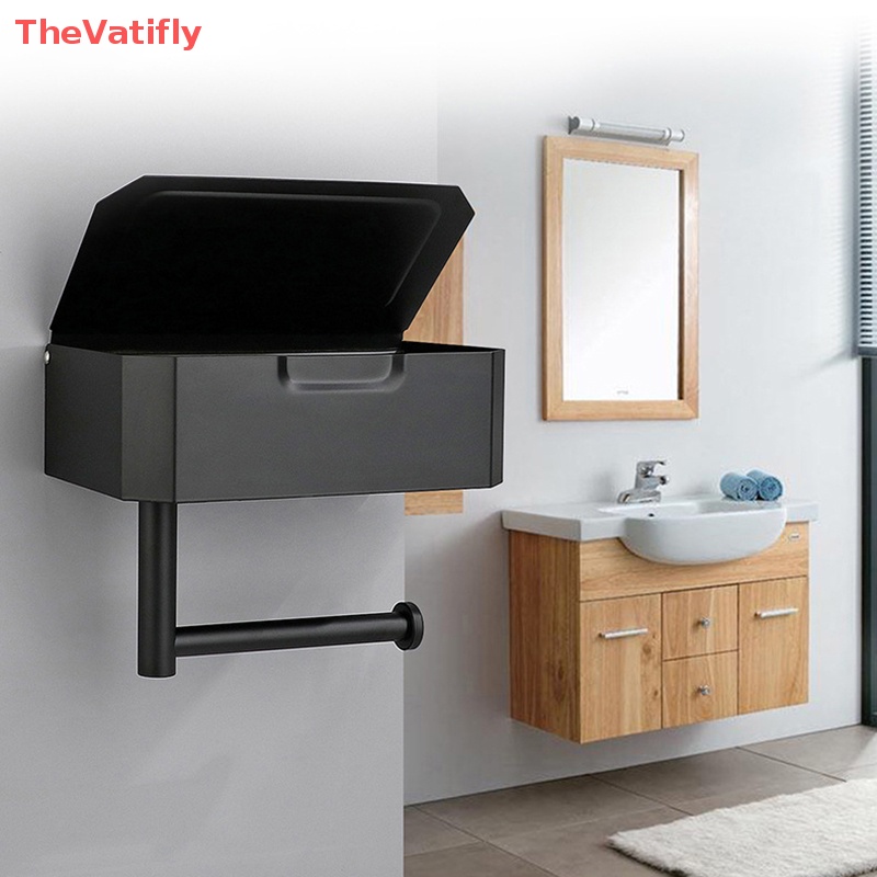 Giá Đỡ Cuộn Giấy Vệ Sinh Gắn Tường Tiện Dụng Cho Phòng Tắm