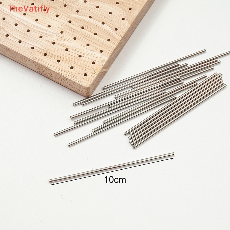 [Thevalifly] 1 Bộ Bảng Gỗ Trơn Có Lỗ Móc Làm Đồ Thủ Công HOT