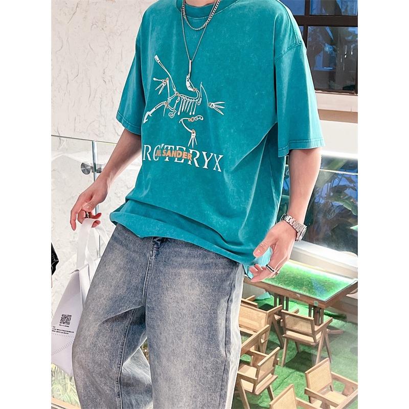 Arc88ter &amp; - 2023 Áo Thun Tay Ngắn In Hình Pickle Cổ Điển Phong Cách Mỹ