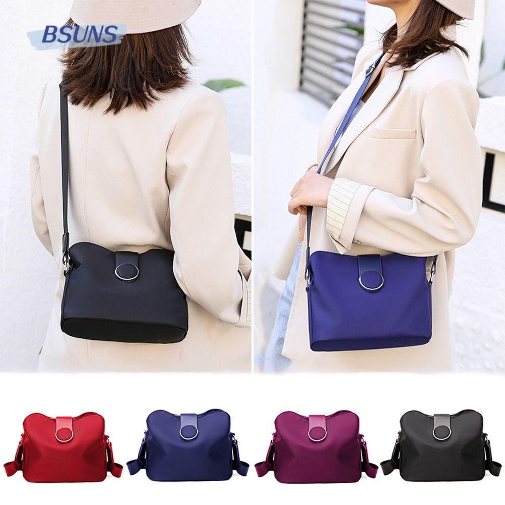 Túi Messenger Đeo Vai Bằng Nylon Chống Nước Cổ Điển