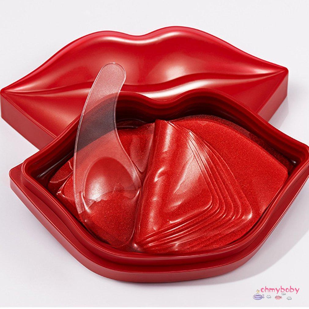 [Ready] Cherry Dưỡng Ẩm Môi Mặt Nạ Tẩy Tế Bào Chết Chống Khô Nứt Nếp Nhăn Mịn Màng Collagen Nuôi Làm Sáng [Z/5]