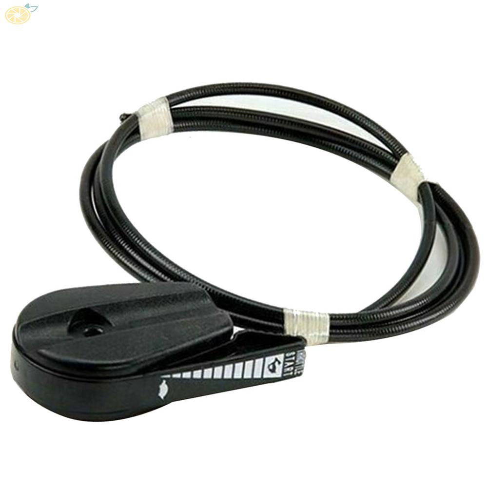 【VARSTR】1X Heavy Duty Lawn Mower Throttle Control Steel Outer Cable With Plastic Coating