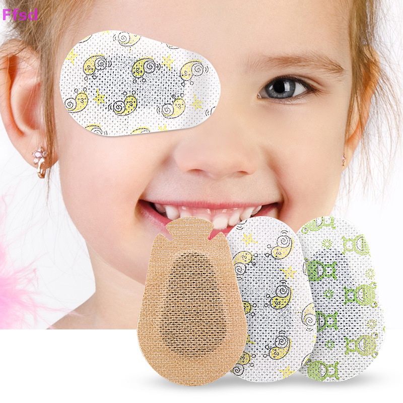 Set 10 Miếng Dán Mắt Thoáng Khí Cho Trẻ Em