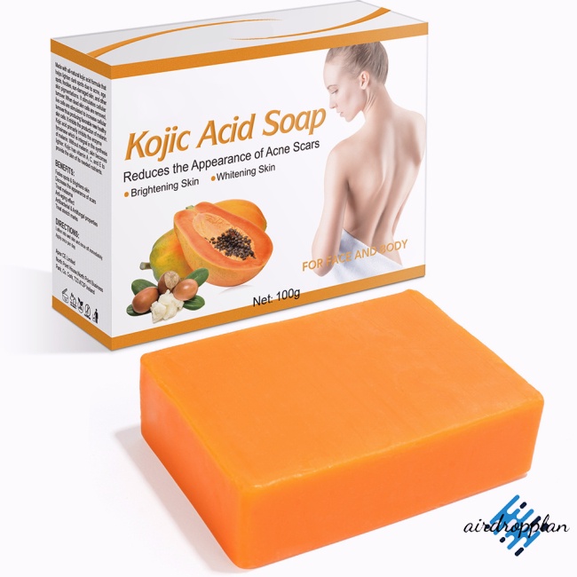 Xà Phòng Đu Đủ Kojic Acid Handmade Làm Trắng Làm Sạch Sâu Cho Da