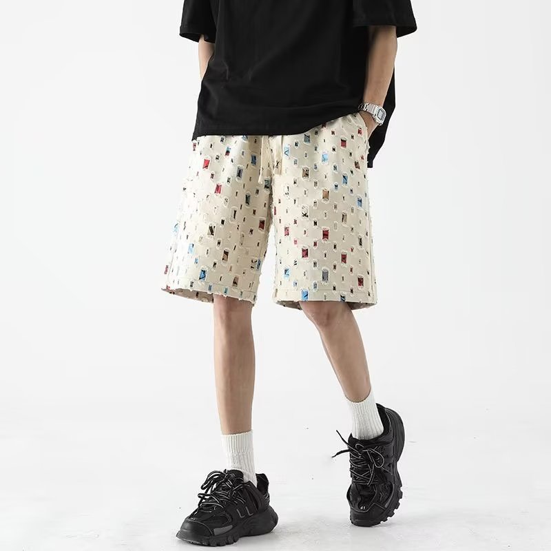 Quần Short 5 Tấc Thời Trang Đường Phố Cá Tính Cho Nam