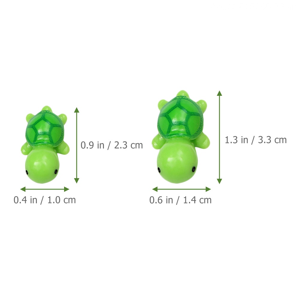 Set 20 Mô Hình Rùa Biển Trang Trí Đa Dụng Chất Lượng Cao