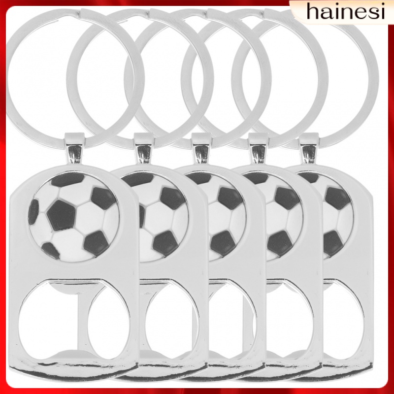 Set 5 Móc Khóa Nút Bần Hình Quả Bóng Thể Thao