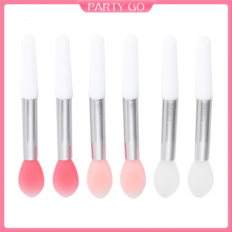 Set 6 Cọ Trang Điểm Mặt Bằng Silicone Tiện Dụng