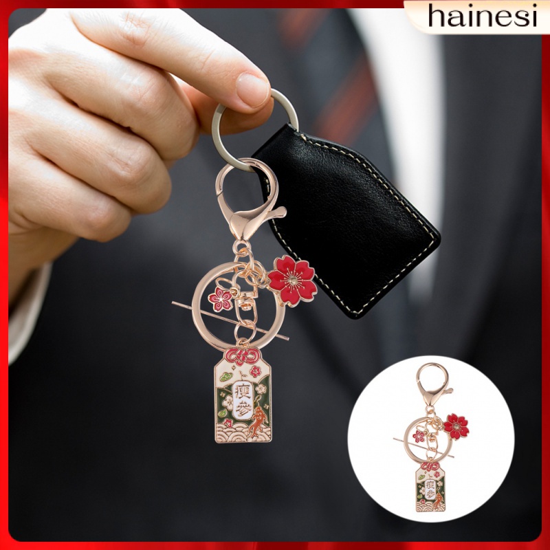 Móc Chìa Khóa / Ví / Túi Xách Hình Động Vật Hoa Anh Đào May Mắn Nhật Bản Thích Hợp Làm Quà Tặng Cho