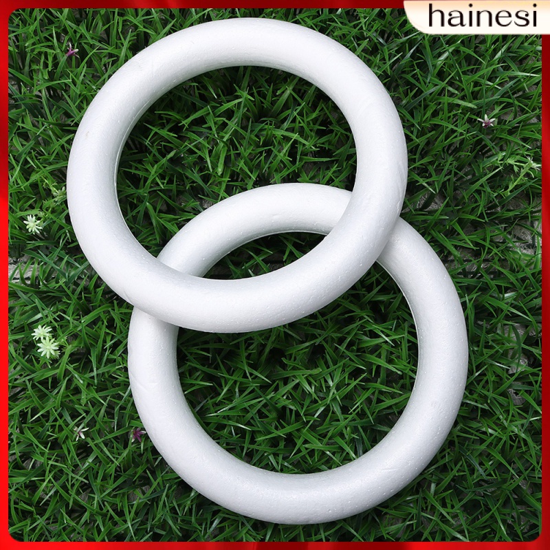 Vòng Hoa Xốp Lớn Hình Tròn Trang Trí Mô Hình Cho Bé