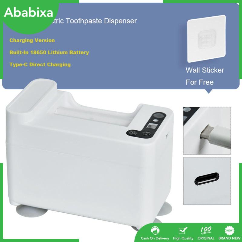 [Ababixa] Hộp Đựng Kem Đánh Răng Tự Động Gắn Tường Siêu Bền Giúp Giảm Rảnh Tay Cho Trẻ Em Và Gia Đình
