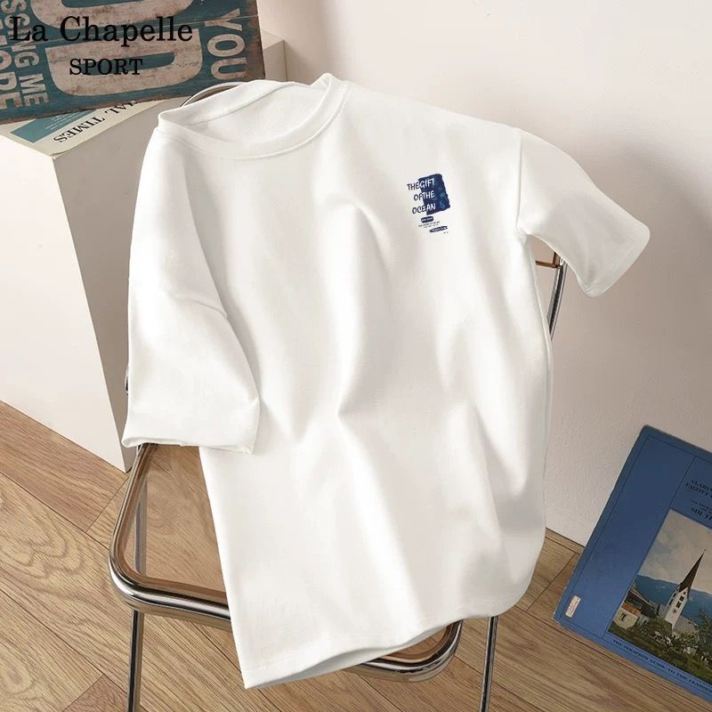 COZOK Áo Thun Ngắn Tay Dáng Rộng In Hình Thời Trang