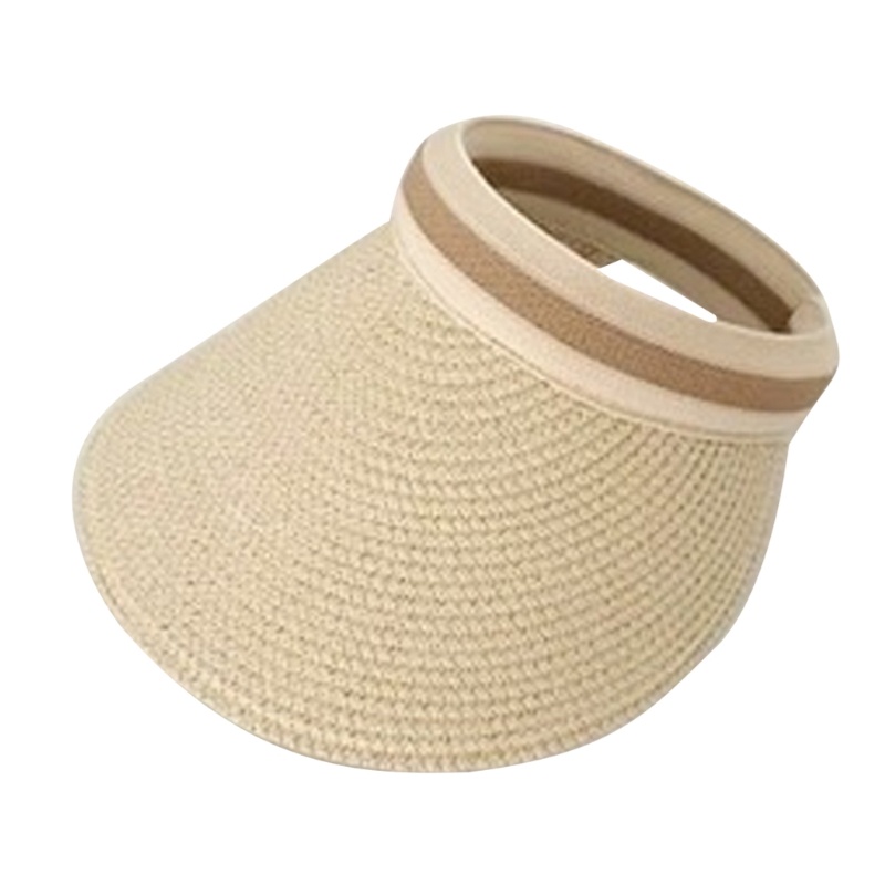 Mũ Lưỡi Trai Nửa Đầu Chống Nắng Thêu Chữ Thời Trang