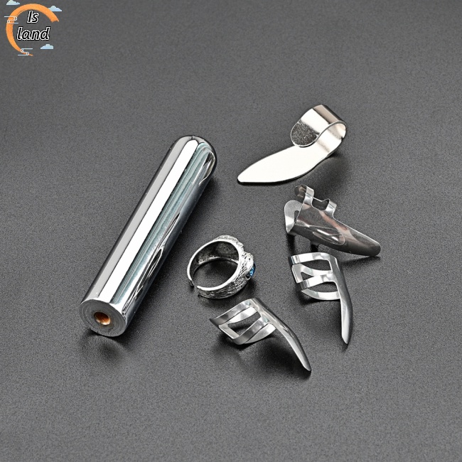 Bộ Miếng Gảy Đàn Bằng Kim Loại Bảo Vệ Ngón Tay Cái Cho Đàn Guitar Điện