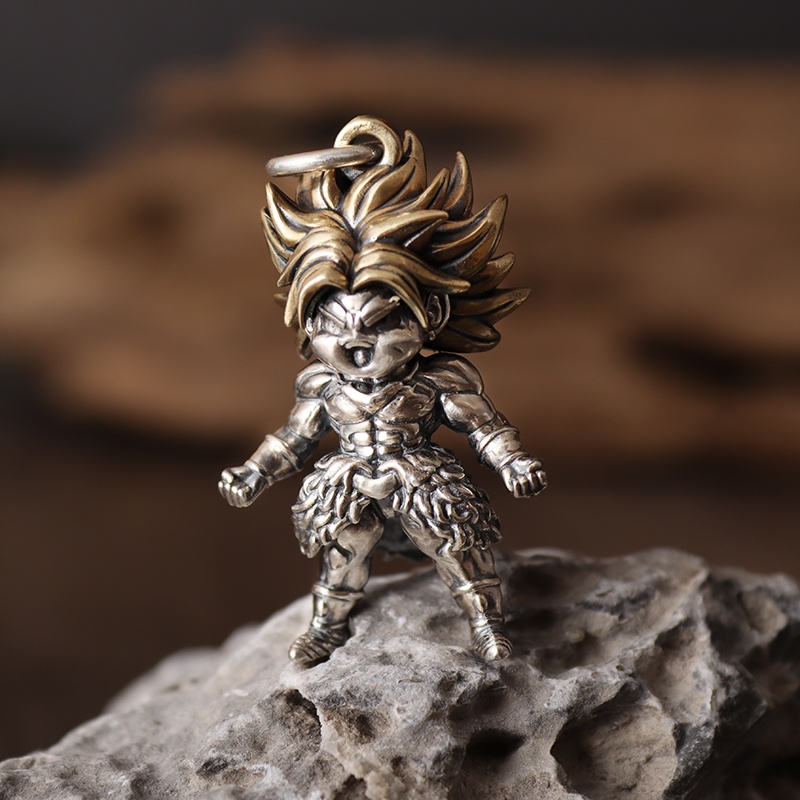 Vòng cổ Mặt Hình Nhân Vật Hoạt Hình Tóc Vàng Dễ Thương Cá Tính Hóa Trang Cho Nam