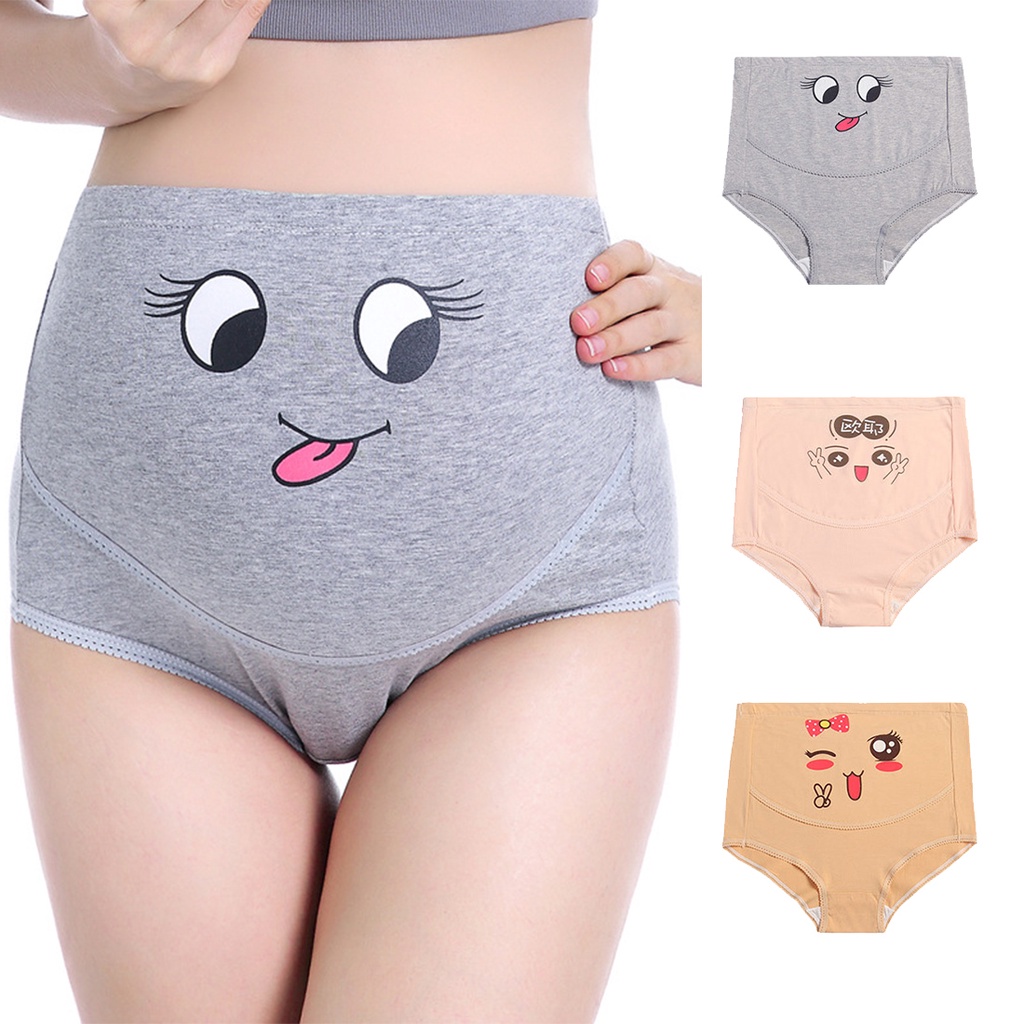 Quần Lót Cotton Lưng Thấp Thoáng Khí Hỗ Trợ Bụng Chữ V