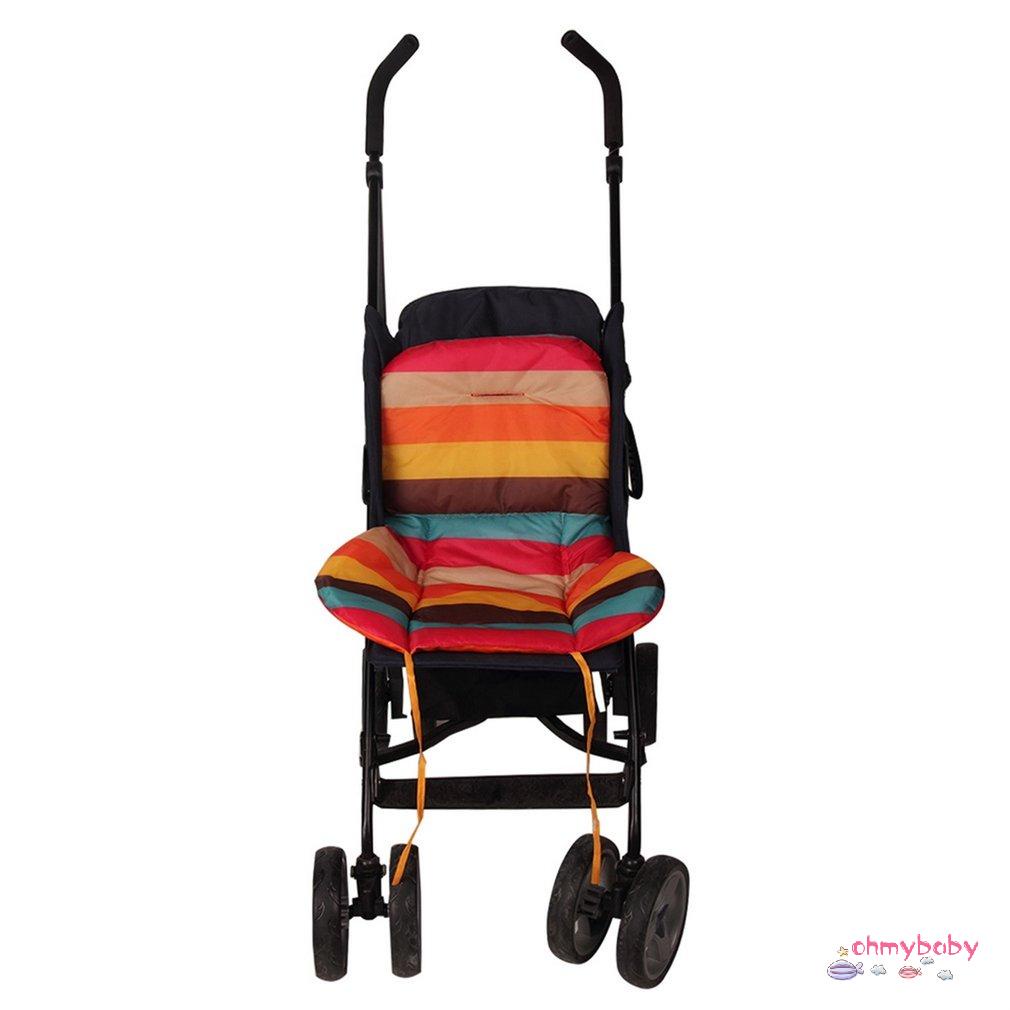 [InStock] Di Động Xe Đẩy Cho Bé Miếng Cotton Sọc Ô Tô Chống Thấm Nước Phụ Kiện Pram Rainbow Thảm Dày [Z/10]