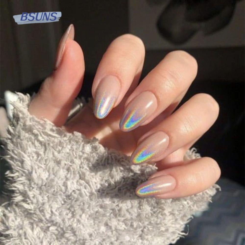 Bộ Móng Tay Giả Dạng Nhấn Phong Cách Pháp DIY