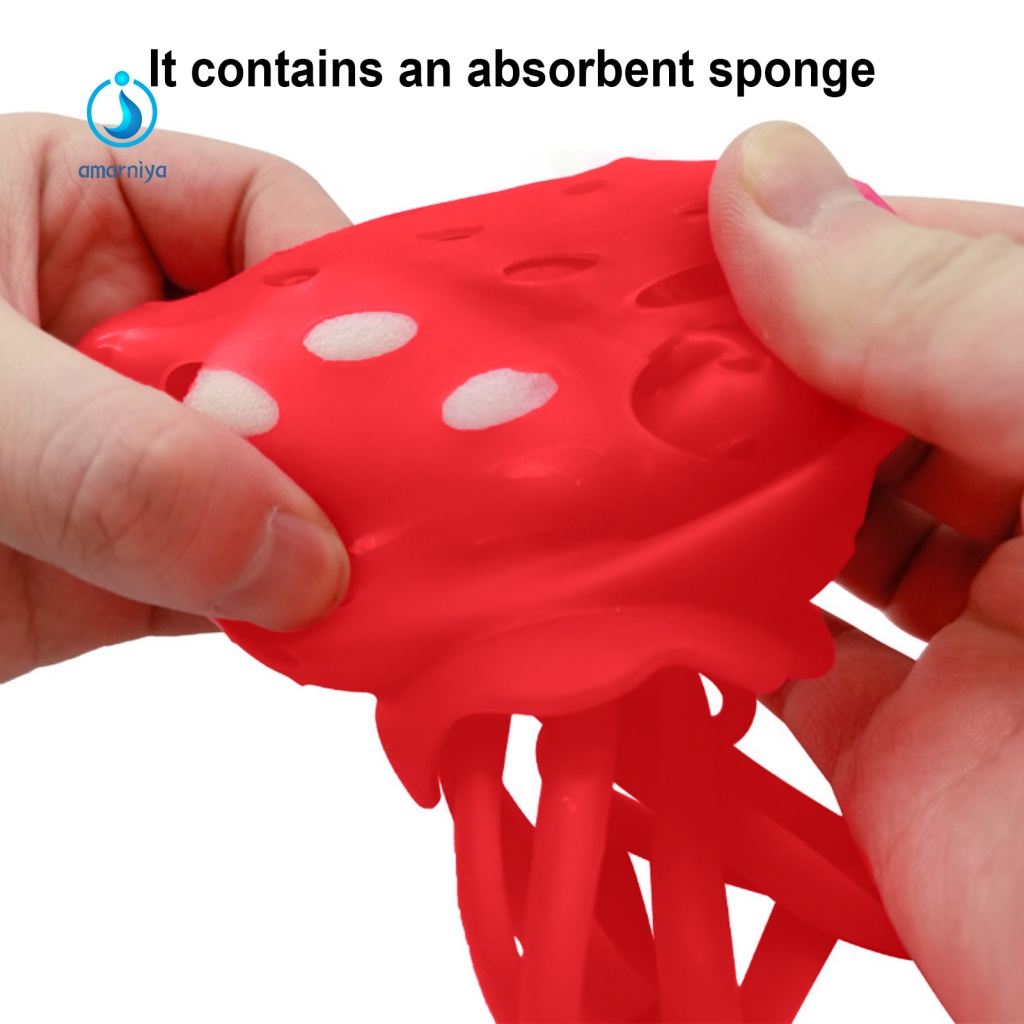 Đồ Chơi Nắn Bóp Đàn Hồi Giảm Stress Hình Bạch Tuộc