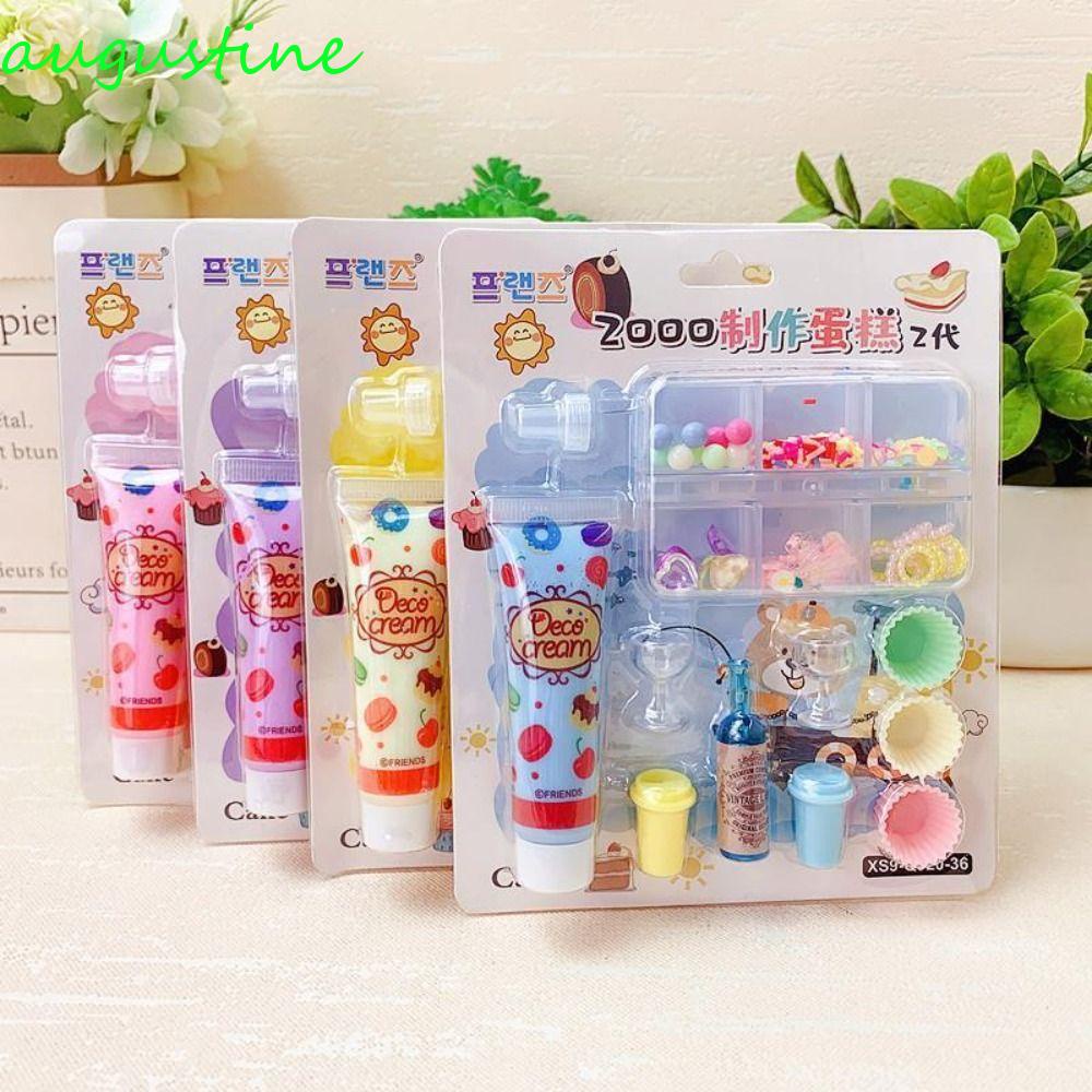 Bộ Kem Đồ Chơi Giải Trí Nhà Búp Bê Giáo Dục Sớm Cho Bé DIY