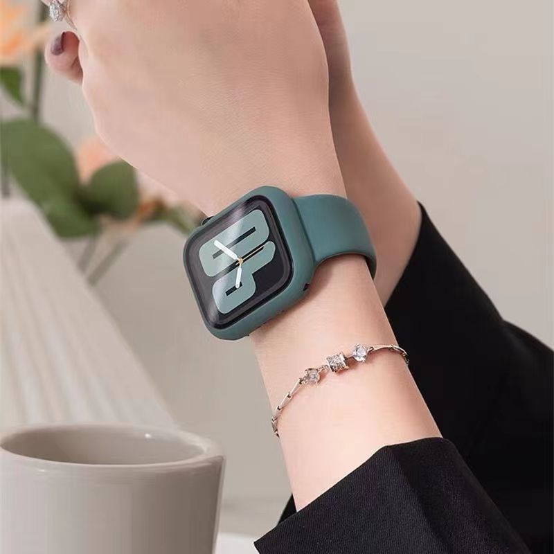 Dây Đeo 2 Trong 1 Cho Đồng Hồ Thông Minh Apple Watch 41mm 45mm 44mm 42mm 40mm 38mm 8 / 7 / 6 / SE / 5 / 4 / 3