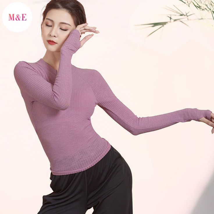 Áo Thun Thể Thao Tay Dài Có Đệm Ngực Dây Chéo Lưng Dáng Ôm Gợi Cảm Phong Cách Mới 2023 Dành Cho Bạn Nữ Tập Yoga / Nhảy Múa Thể Dục