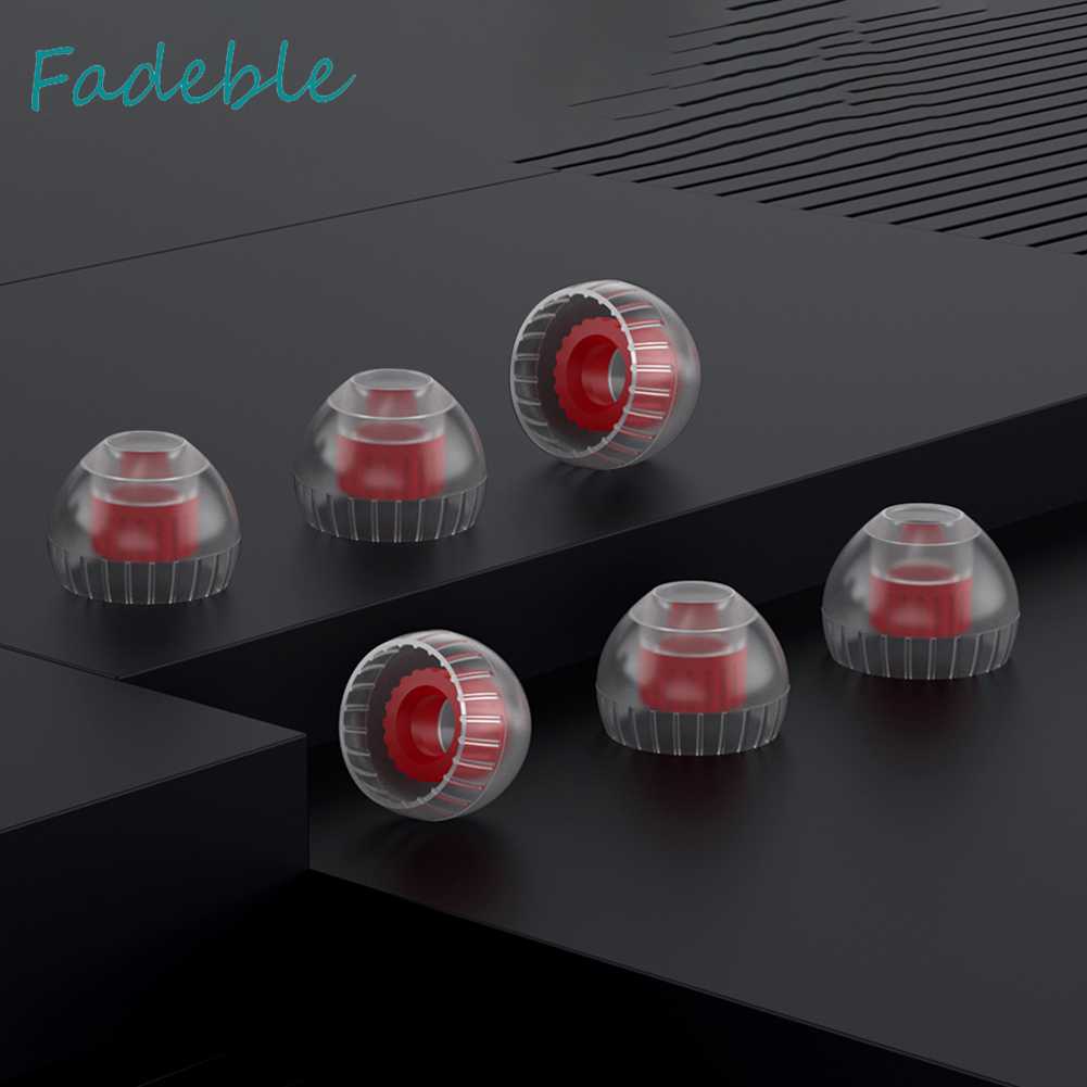 Set 3 Cặp Nút Bọc Bảo Vệ Tai Nghe Nhét Tai Bằng Silicon Tiện Dụng