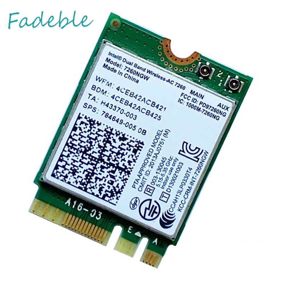 Thẻ Mạng Không Dây Bluetooth 1200M NGFF M.2 2.4G 5G