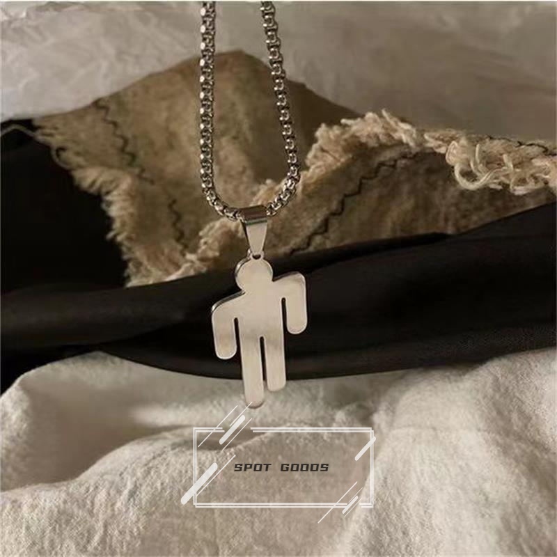 Vòng cổ Thép Titan Không Phai Phong Cách Hip hop Đơn Giản Thời Trang