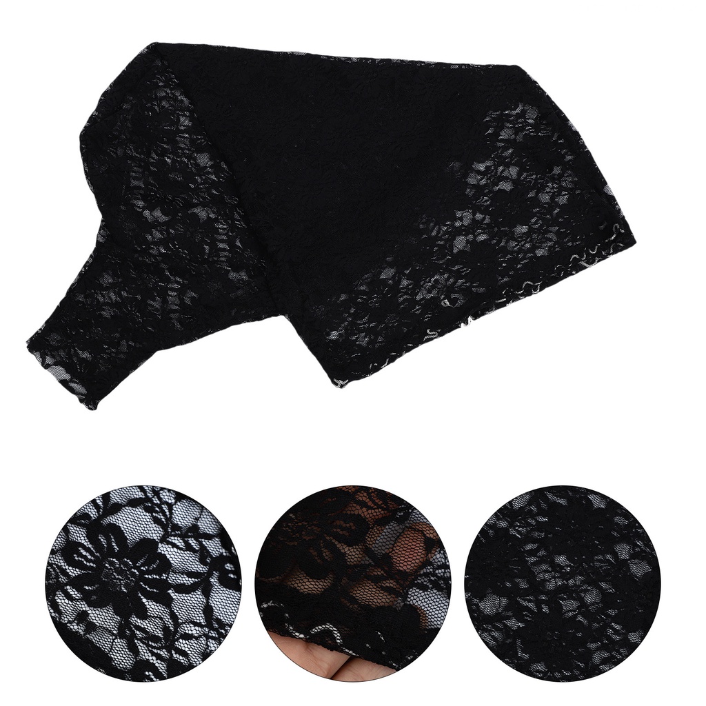 Mô Hình Ma Nơ Canh Vải Ren Màu Đen Dùng Làm Đạo Cụ Chụp Ảnh