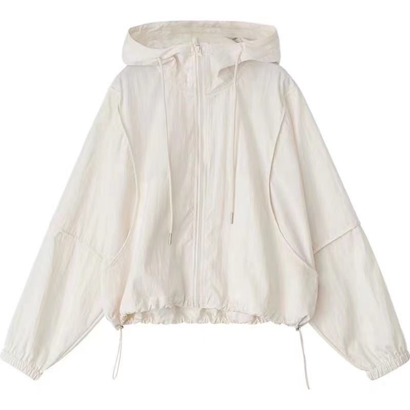 Áo Khoác Mỏng Có Mũ Trùm Đầu Thoáng Khí Phong Cách Mới Mùa Hè Cho Nữ