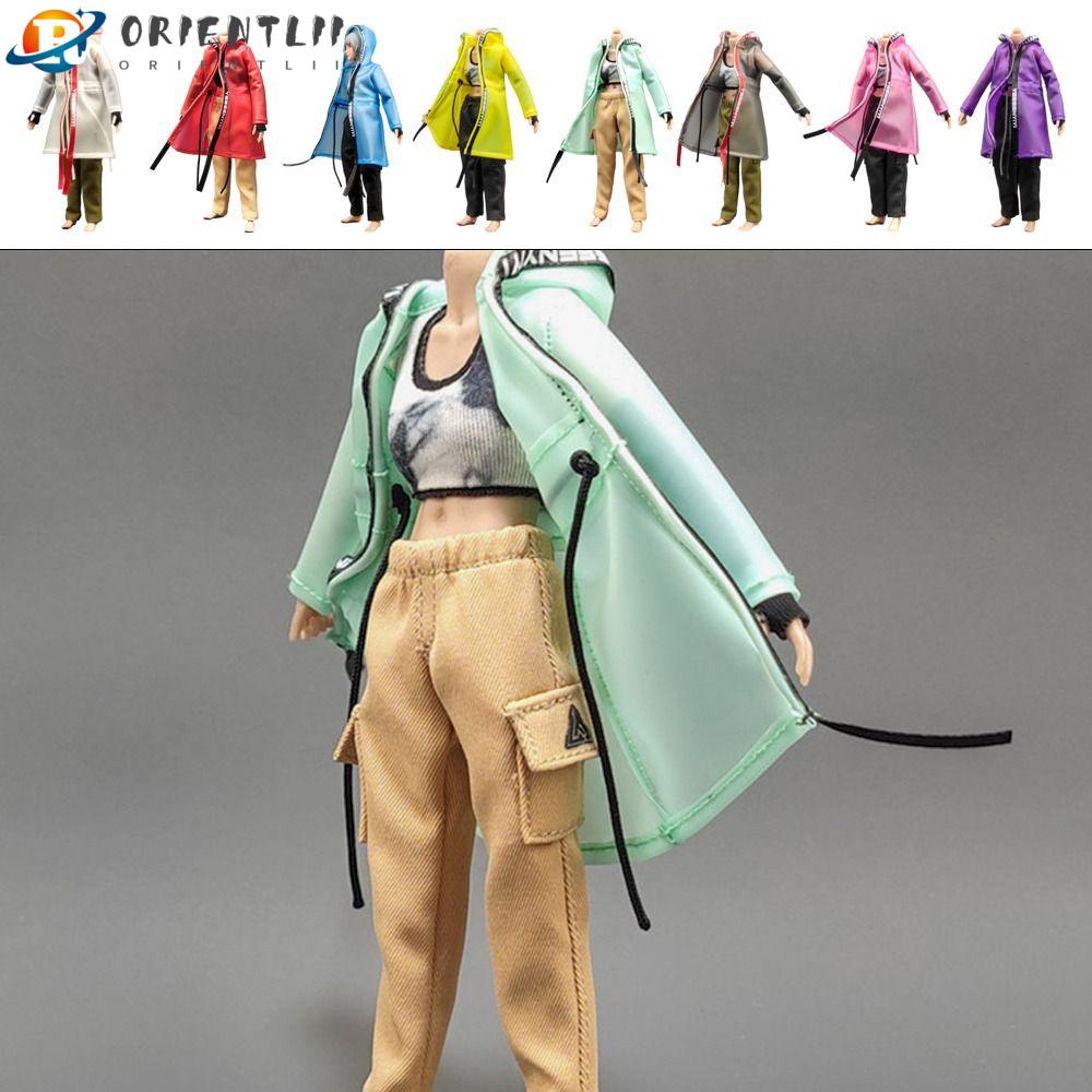 Áo Mưa Thời Trang Cho Búp Bê Nam Nữ Tỉ Lệ 1 / 12 1 / 12