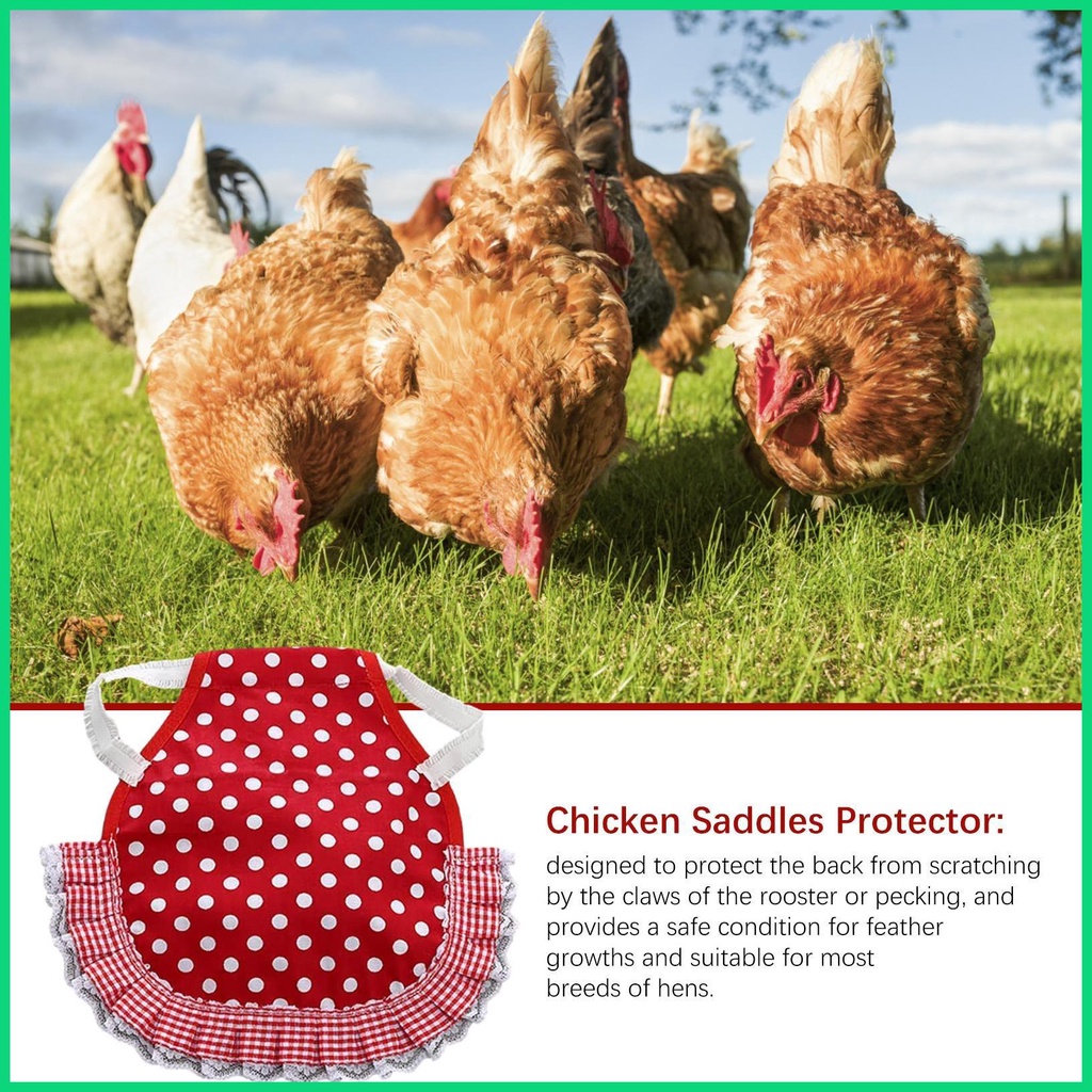 Tạp Dề Bảo Vệ Yên Xe Gà Có Thể Giặt Được Kèm Dây Đeo Tùy Chỉnh Tiện Dụng