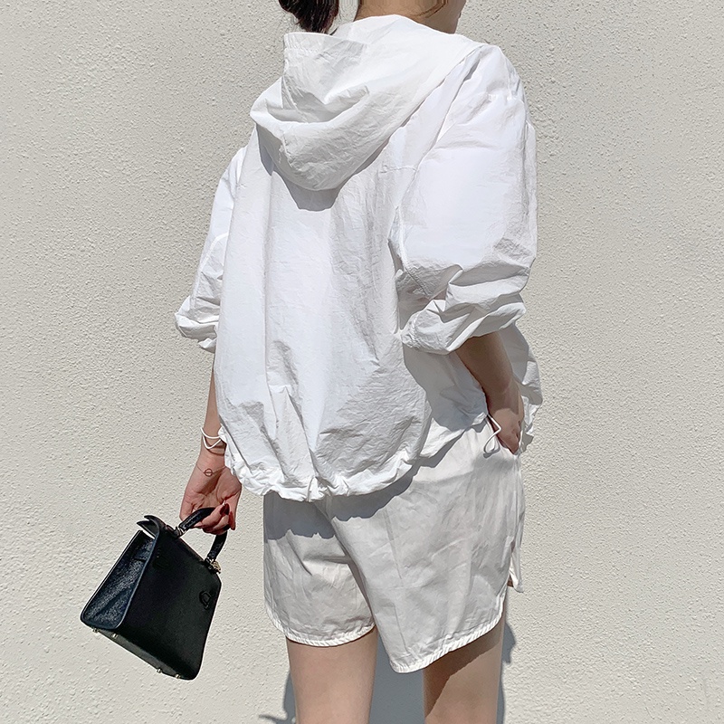 SUXI Áo Khoác Chống Nắng Mỏng Nhẹ Dễ Phối Đồ Thời Trang Cho Nữ