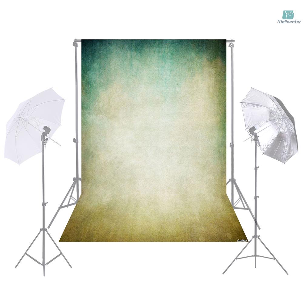 Andoer 1.5 * 2.1m/5 * 7ft Photography Background Brown Retro Wall Backdrop for DSLR Camera Photo Studio Video Weeding Decor