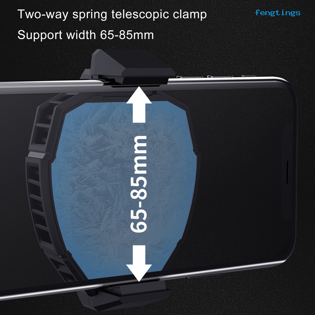 Quạt Tản Nhiệt DL05 9 Cánh Có Màn Hình Kỹ Thuật Số Cho Điện Thoại Thông Minh