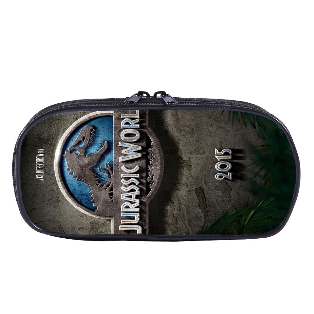 Túi Đựng Bút Đa Năng In Hình Khủng Long 3D Dành Cho Học Sinh Tiểu Học