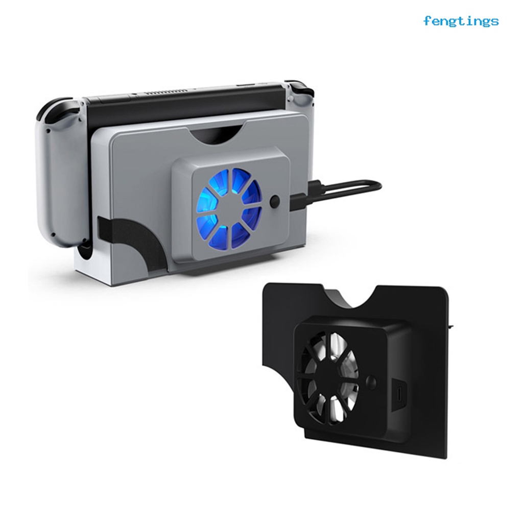 Quạt Tản Nhiệt Làm Mát Loại C Giảm Tiếng Ồn Mạnh Mẽ Cho Switch OLED